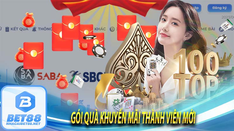 Gói quà khuyến mãi thành viên mới